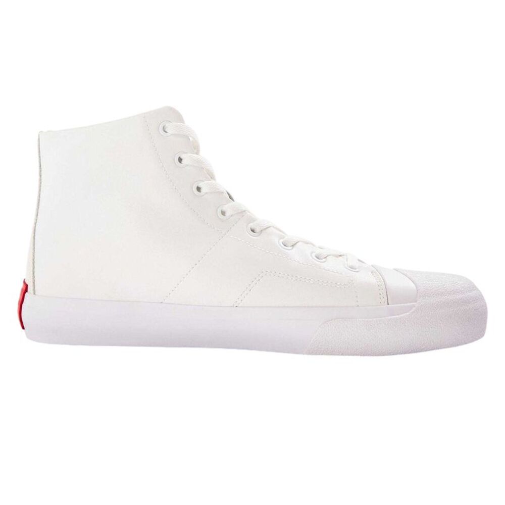 Hugo Mens Dyer Hito Low Cut Flat Sneakers / White